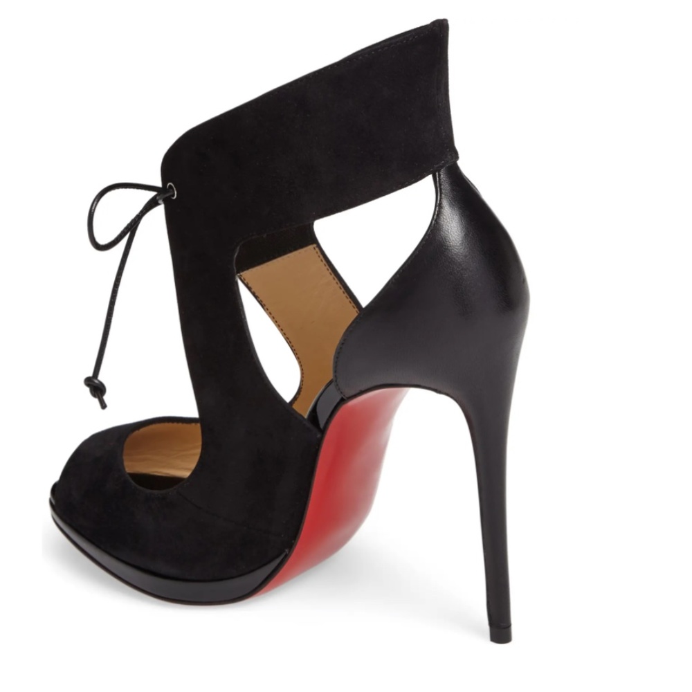 CHRISTIAN LOUBOUTIN Campanina Lace-Up Sandal - Picture 2 of 10